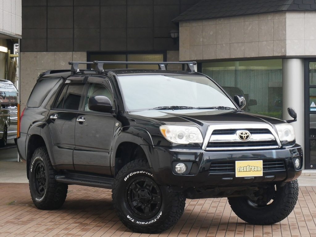 頼りになるハイラックスサーフ‘‘がフレックスドリーム仙台東店に入庫してきました ｜ランクル専門店のキャンプ・アウトドアビークル｜flexdream blog